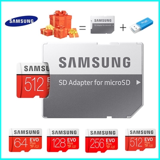 ภาพขนาดย่อของภาพหน้าปกสินค้าSAMSUNG เมมโมรี่การ์ด Micro Sd Card 95D ขนาด 32Gb 64Gb 128Gb 256Gb 512Gb Micro Sdxc C10 U3 จากร้าน weixuan88.th บน Shopee