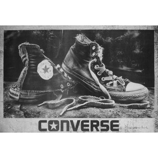 โปสเตอร์ รองเท้า คอนเวิร์ส Converse โปสเตอร์คอนเวิร์ส โปสเตอร์ติดผนัง โปสเตอร์สวยๆ ภาพติดผนังสวยๆ poster ส่งEMSด่วนให้คะ