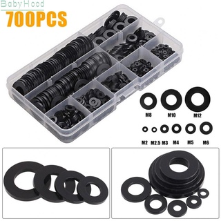 【Big Discounts】700* Nylon Rubber Flat Ring Washer Seal Hose Gaskets Metric Bolt Srew-Kit M2-M12#BBHOOD