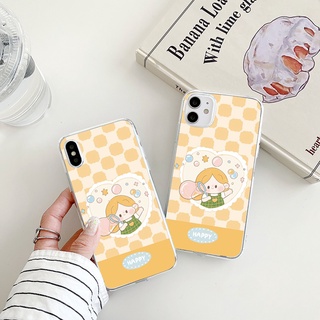 blowing bubbles เคสไอโฟน  iPhone 11 12 14 pro max  พลัส cute 7 8 plus se2020 phone case Xr 13 promax 8 Xs X max เคส นิ่ม