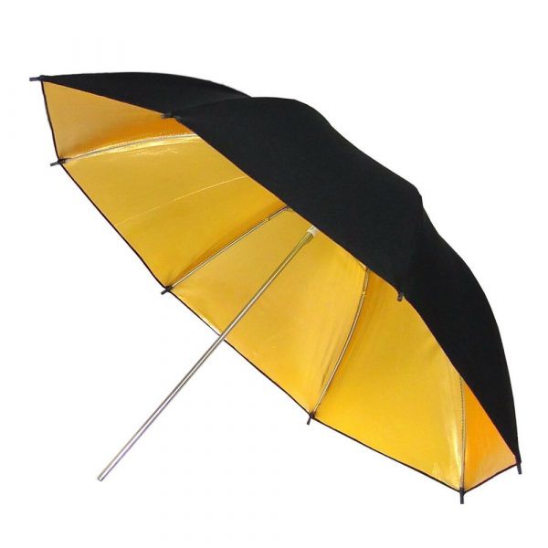 ur02-umbrella-reflector-33-black-gold-ร่มสะท้อนแสงสำหรับไฟสตูดิโอ