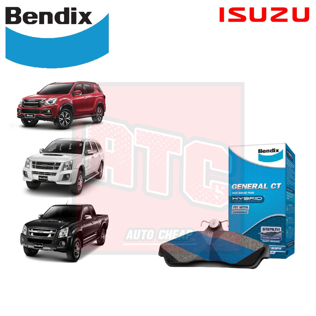 bendix-ผ้าเบรค-isuzu-d-max-mu-7-mu-x-อิซูซุ-ดีแม็กซ์-มิวเซเว่น-มิวเอ็กซ์-general-ct