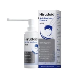 ฮีรูดอย Hirudoid Anti-hairloss essense สีน้ำเงินกลิ่นมิ้นท์ แก้ผมร่วง บำรุงเส้นผมและหนังศีรษะ ผมมีน้ำหนักจัดทรงง่าย