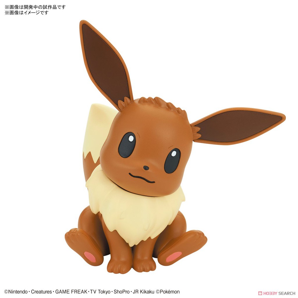 pok-mon-plamo-collection-quick-04-eevee-plamo-gunpla-bandai-แท้100