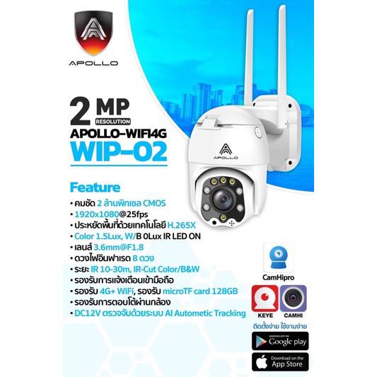 กล้องวงจรปิดรองรับสัญญาณwifi-4gความคมชัด2mp-apollo-wip-02