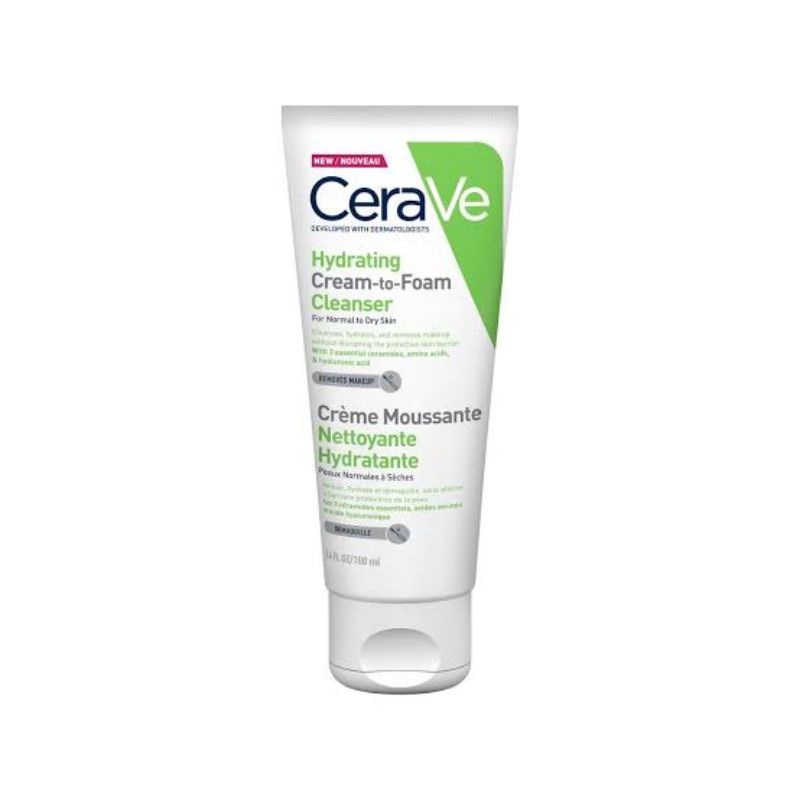 cerave-hydrating-cream-to-foam-cleanser-คลีนเซอร์ทำความสะอาดและล้างเครื่องสำอางบนผิวหน้า-100ml
