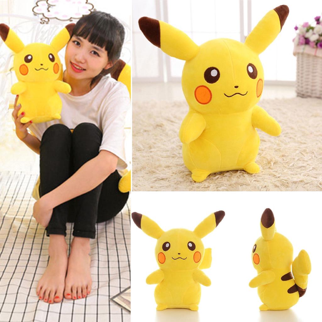 ของเล่นตุ๊กตา Pokemon Pikachu ขนาด 18 ซม. 7 นิ้ว