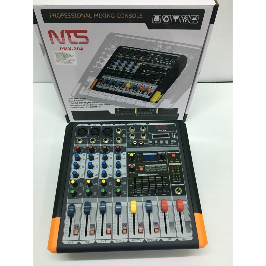 POWER MIXER PMX304 NTS Shopee Thailand