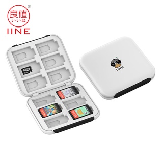 สินค้า Iine กล่องเคสการ์ดเกมสําหรับ Nintendo Switch Lite 12 Game OLED