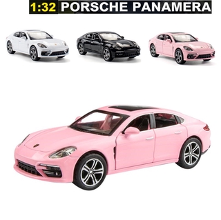 โมเดลรถยนต์ Porsche Panamera แบบโลหะผสม ขนาด 1:32 ของเล่นสําหรับเด็ก