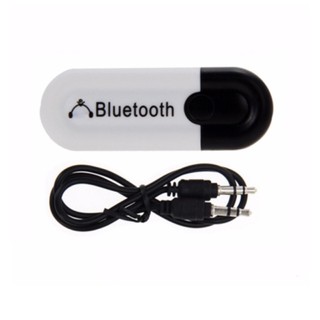 ภาพหน้าปกสินค้าบลูทูธมิวสิครับสัญญาณเสียง 3.5mm แจ็คสเตอริโอไร้สาย USB A2DP Blutooth ที่เกี่ยวข้อง
