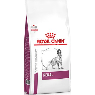 Royal canin Renal 2 kg. อาหารเม็ดสำหรับสุนัขประกอบการรักษาโรคไต
