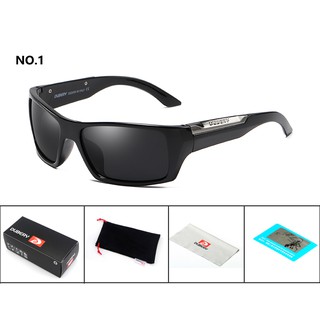 สินค้า DUBERY สแควร์กระจกแว่นกันแดด Polarized ผู้ชายแบรนด์ใหม่ออกแบบวินเทจฤดูร้อน