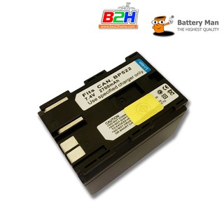 Battery Man For Canon BP-522 รับประกัน 1ปี