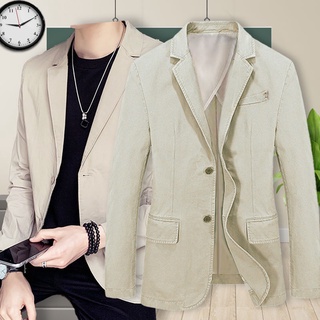 สินค้า 🔴Heyou📸ชุดสูทผู้ชายธุรกิจแบบสบาย ๆ แบบใหม่ เสื้อแจ็คเก็ตผู้ชายไซส์ใหญ่ สูทผู้ชายเกาหลี blazer ผู้ชาย สูทลําลองชาย