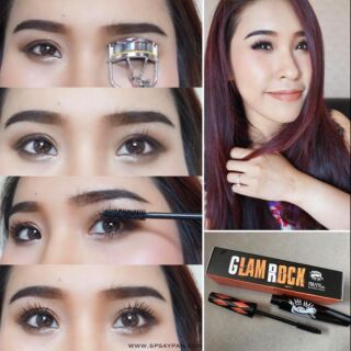 มาสคาร่าสูตรกันน้ำที่ช่วยต่อขนตาให้ยาวขึ้นแบบเส้นต่อเส้นVER.88 GLAM ROCK NONSTOP LONG &amp; CURL Waterproof Mascara  10g