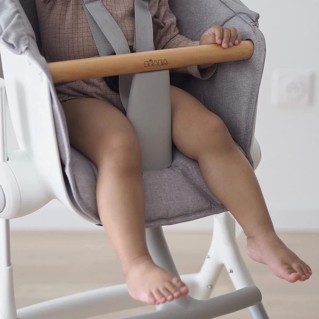 beaba-เก้าอี้ทานอาหารเด็กพร้อมเบาะ-up-amp-down-high-chair-with-cushion-grey