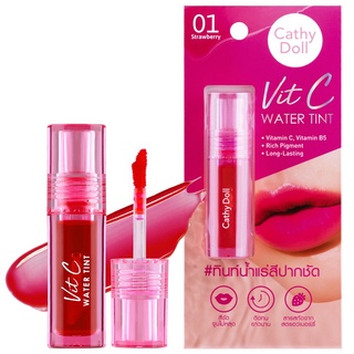 ภาพหน้าปกสินค้าทินท์น้ำแร่สีปากชัด Vit c WATER TINT Cathy Doll วิตซี วอเตอร์ ทินท์ สีสวยติดทนนาน ที่เกี่ยวข้อง