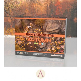 ชุดอุปกรณ์ทำไดโอราม่าฤดูใบไม้ร่วง Diorama Autumn Scale 75