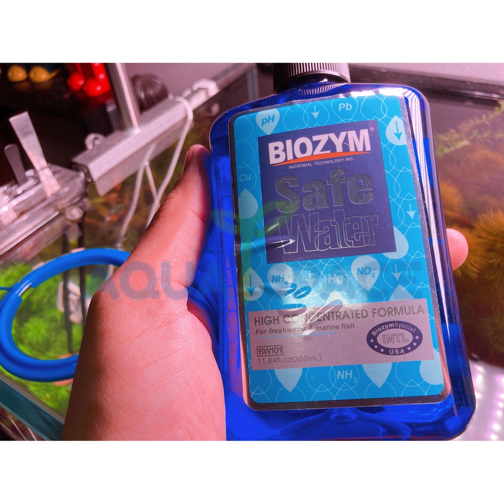 biozym-safe-water-ปรับสภาพน้ำ-350ml-น้ำยาปรับสภาพน้ำ-น้ำยาตู้ปลา-ใช้ได้ทั้งตู้ปลาน้ำจื