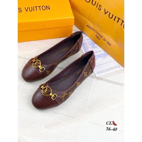 รองเท้าluis-vuitton-parisผ้าใบ