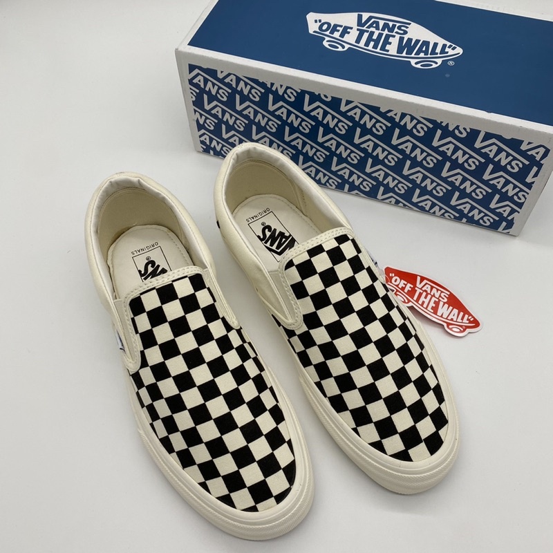 พร้อมส่ง-รองเท้าผ้าใบผู้หญิงผู้ชาย-vans-งาน-high-endมีพร้อมกล่องสินค้าตรงปก-100