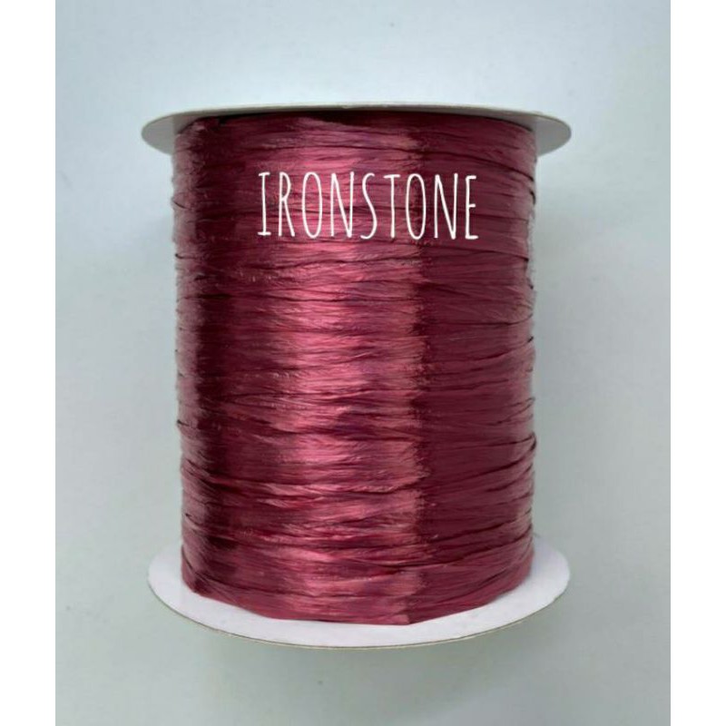 Metallic Tone Raffia yarn ไหมราฟเฟียยาว 250 ม. | Shopee Thailand