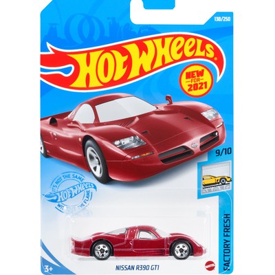 [พร้อมส่ง] รถเหล็ก HOTWHEELS ของแท้ Nissan R390 GT1 (Red) HW2021_#138B ...