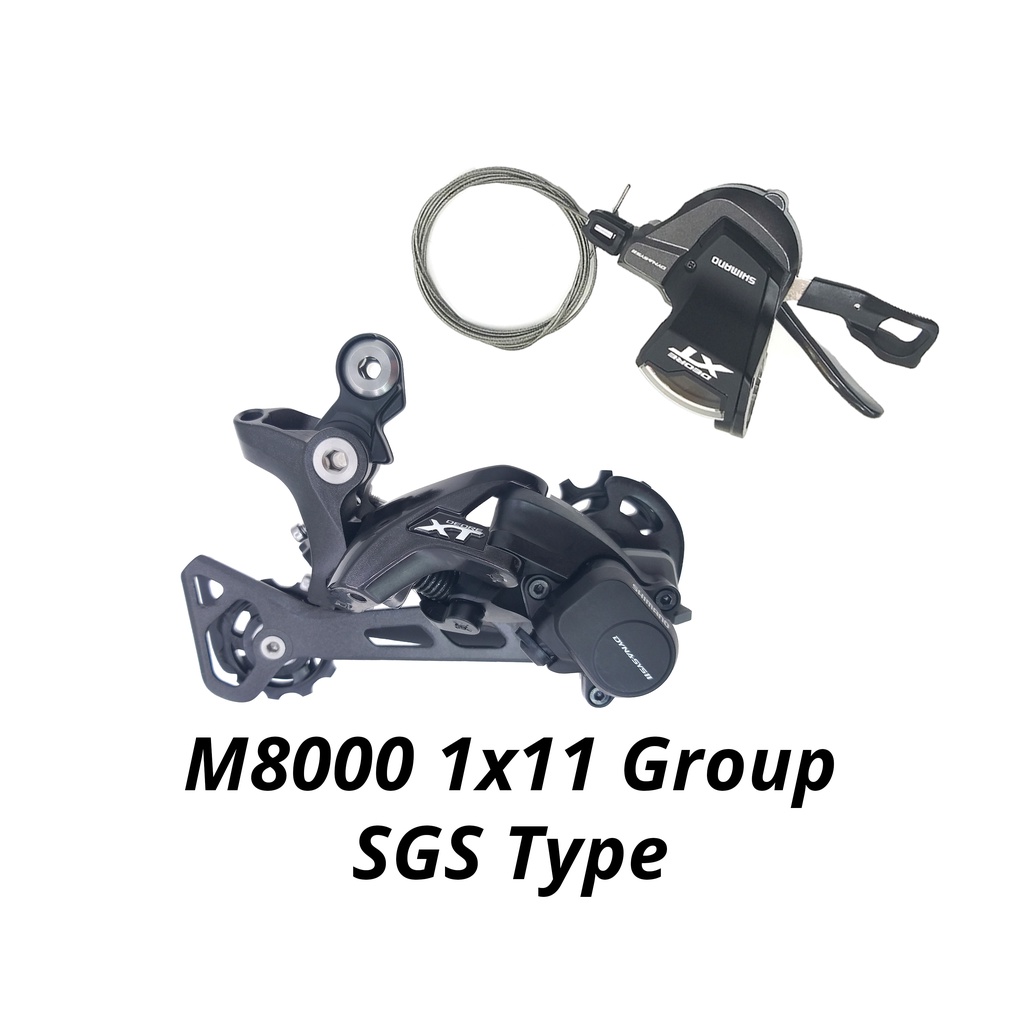 Shimano DEORE XT M8000 11s Groupset SL M8000 Shifter + RD M8000 GS REAR ...