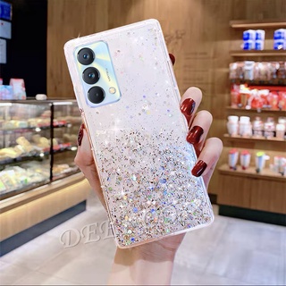 เคสโทรศัพท์ realme GT Master Edition / realme GT Soft Case Silikon Gel Glitter Transparan เคส RealmeGT ME