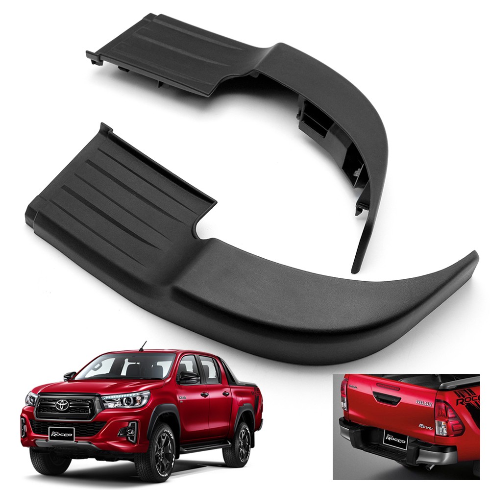 พลาสติกยึดกันชนหลัง-สีดำ-ข้างขวา-ซ้าย-toyota-hilux-sr5-revo-rocco-4x2-4x4-ปี-2015-2019-มีบริการเก็บเงินปลายทาง