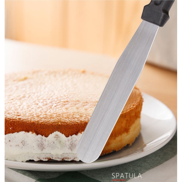 สปาตูล่า-spatula-ที่ปาดเค้ก-มีดปาด-สปาตูลาแบบตรง-สปาตูลาแบบงอ