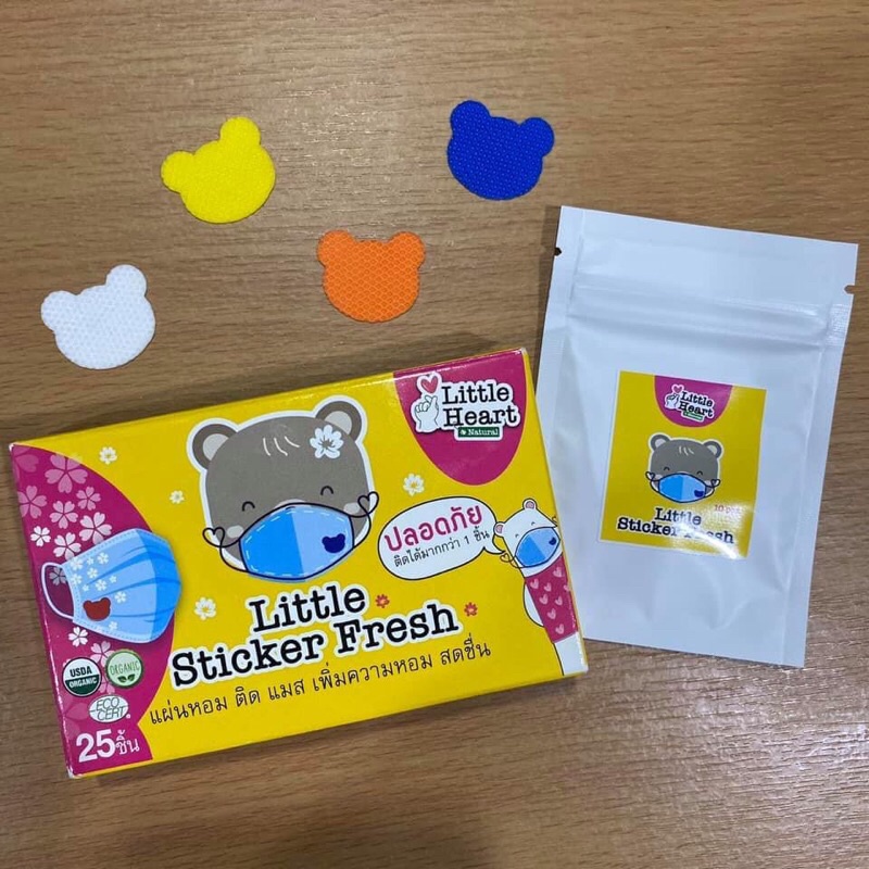 สติ๊กเกอร์หอมติดแมส-little-stickers-fresh