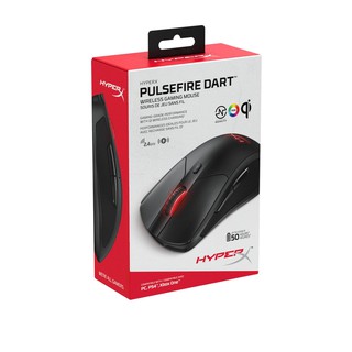 เมาส์ไร้สาย Mouse HyperX Pulsefire Dart Wireless mouse เมาส์ไร้สายไฟ rgb ประกัน 2 ปี