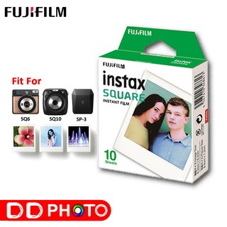 ภาพหน้าปกสินค้าFujifilm Instax Square film Polaroid ฟิล์มโพราลอยด์ 10 แผ่น สินค้าใหม่ ฟิล์มขอบขาว ที่เกี่ยวข้อง