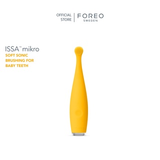 ภาพหน้าปกสินค้าFOREO ISSA Mikro - Sunflower Yellow แปรงสีฟันไฟฟ้า ฟอริโอ้ อิซซ่าไมโคร สีเหลือง (สำหรับเด็ก 0-5 ขวบ) ซึ่งคุณอาจชอบราคาและรีวิวของสินค้านี้