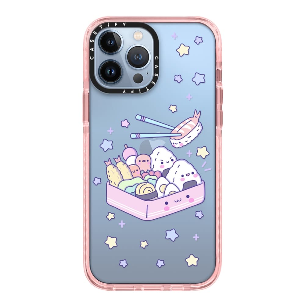 พร้อมส่ง-13promax-casetify-happy-bento-by-beckycas-impact-case