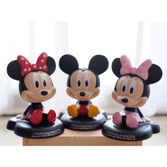 โมเดลหัวโยกได้-mickey-minnie