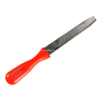 ตะไบเหล็ก ด้ามแดง เครื่องมือช่าง ขนาด 8 นิ้ว  พร้อมส่ง(BE028)