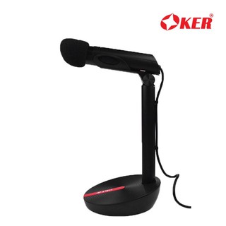 สินค้า Oker UK-179 Microphone USB // K3 Microphone 3.5MM SOCKET ไมโครโฟน Mic ไมค์ คอมพิวเตอร์