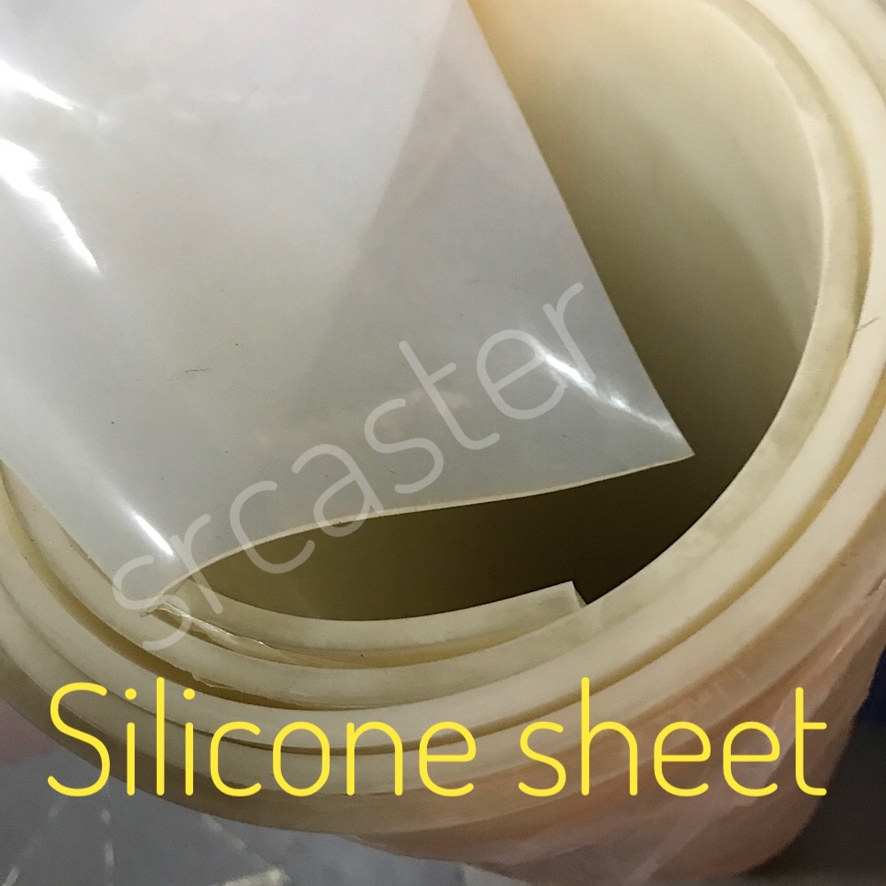 ซิลิโคนแผ่น แผ่นยางซิลิโคน หนา4มม. 5, 6, 8, 10มม. Silicone rubber sheet ...