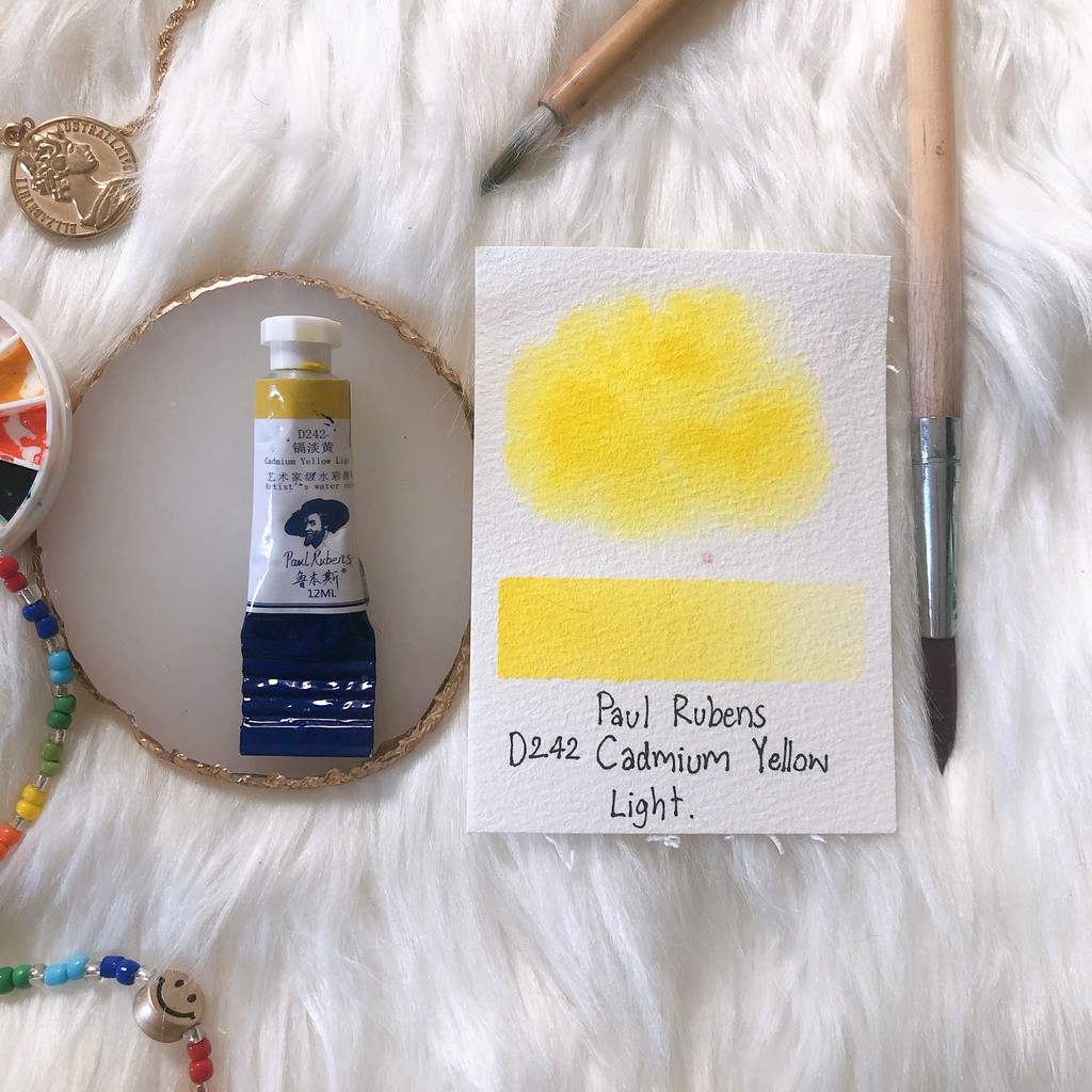 สีน้ำ-paul-rubens-เกรดอาร์ตติส-สี-cadmium-yellow-light-แบ่งขาย2ml