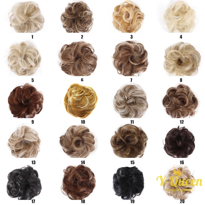 ภาพหน้าปกสินค้าอุปกรณ์สําหรับต่อผม Scrunchies แบบธรรมชาติสําหรับผมหยิก จากร้าน jinyinggood1.th บน Shopee