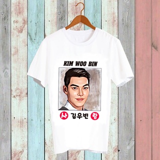 เสื้อยืดดารา Fanmade แฟนเมด คำพูด แฟนคลับ ศิลปินเกาหลี FCB40-28 คิมอูบิน Kim Woo Bin