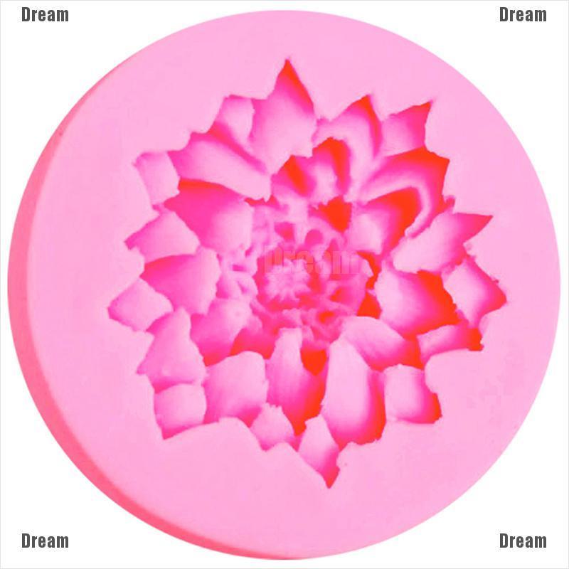 lt-dream-gt-แม่พิมพ์ซิลิโคน-รูปดอกบัว-สําหรับทําเค้กช็อคโกแลต-เบเกอรี่