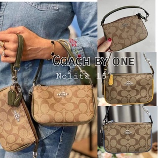 ส่งฟรี+ผ่อน0%🌈NEW COACH NOLITA 15