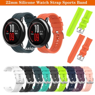 สายรัดสายซิลิโคนสำหรับ Huami Amazfit PACE for Huami Stratos 2 2S 3 /GTR 47mm /GTR2/GTR3/GTR4