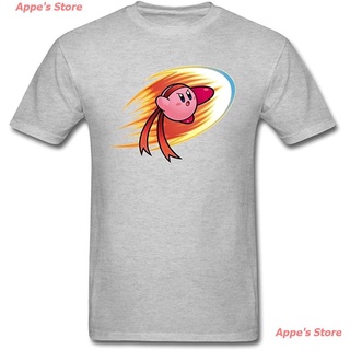 Appes Store COD BSD Bungou Stray Dogs XingL Mens Kirby Popopo Cute Fighter Design T Shirt เสื้อยืดพิมพ์ลาย เสื้อยืดคู่