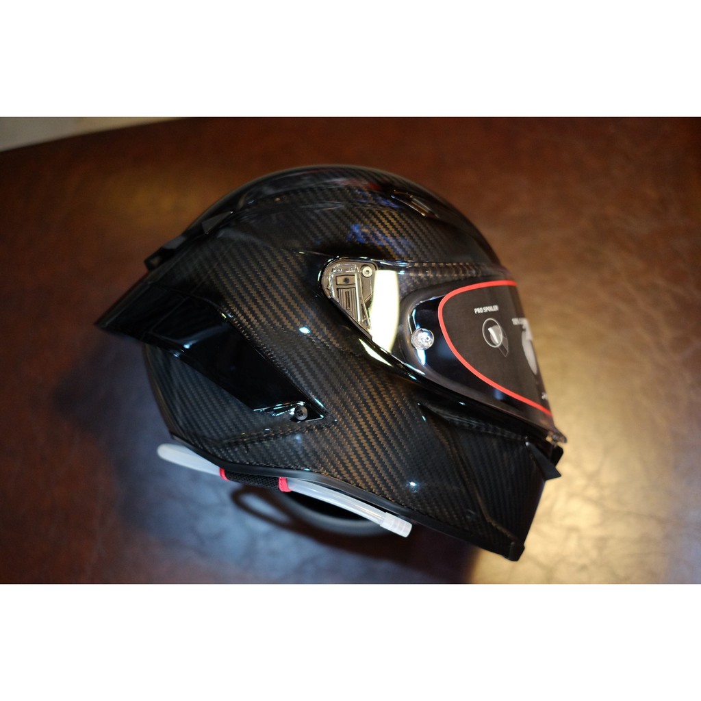 PISTA GP RR GLOSSY CARBON | Agv Pista GP RR ECE 2206 Mono-Red