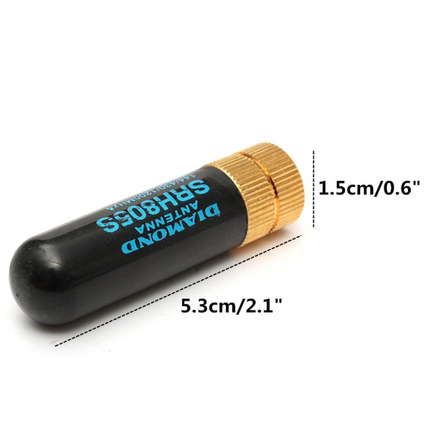 1ต้น-เสายาง-เสาลิปสติก-เสาวิทยุสื่อสาร-srh805s-sma-f-sma-m-และ-bnc